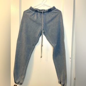 KatieJ pull-on denim joggers